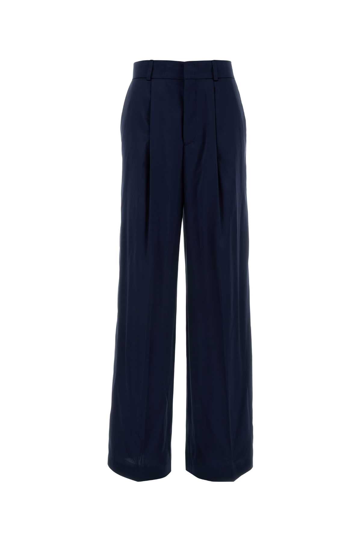 A03011627 0290 Blu Exterior: Viscose Pantaloni