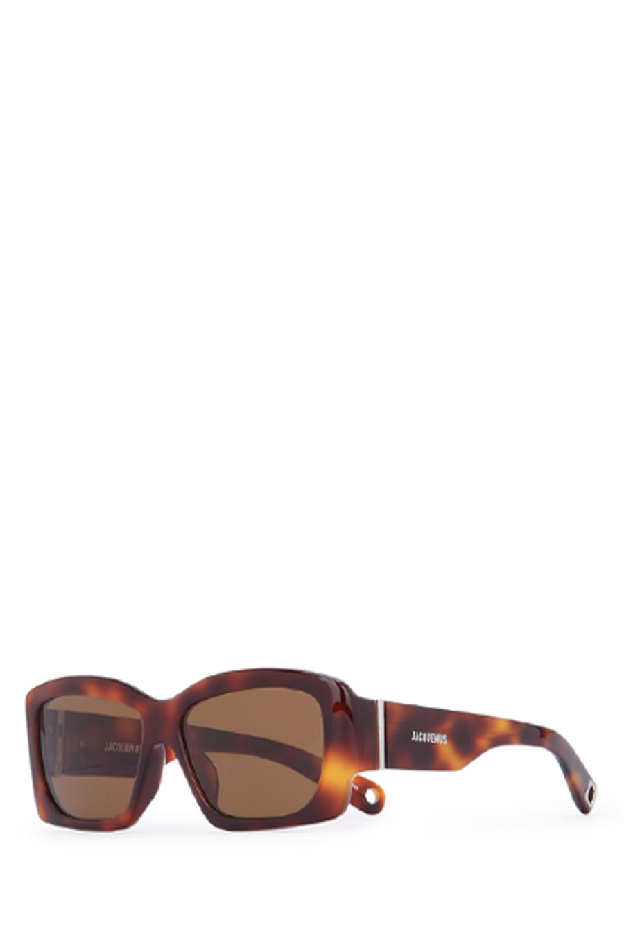 Jacquemus Acetate frame with tinted brown lenses sunglasses in brown