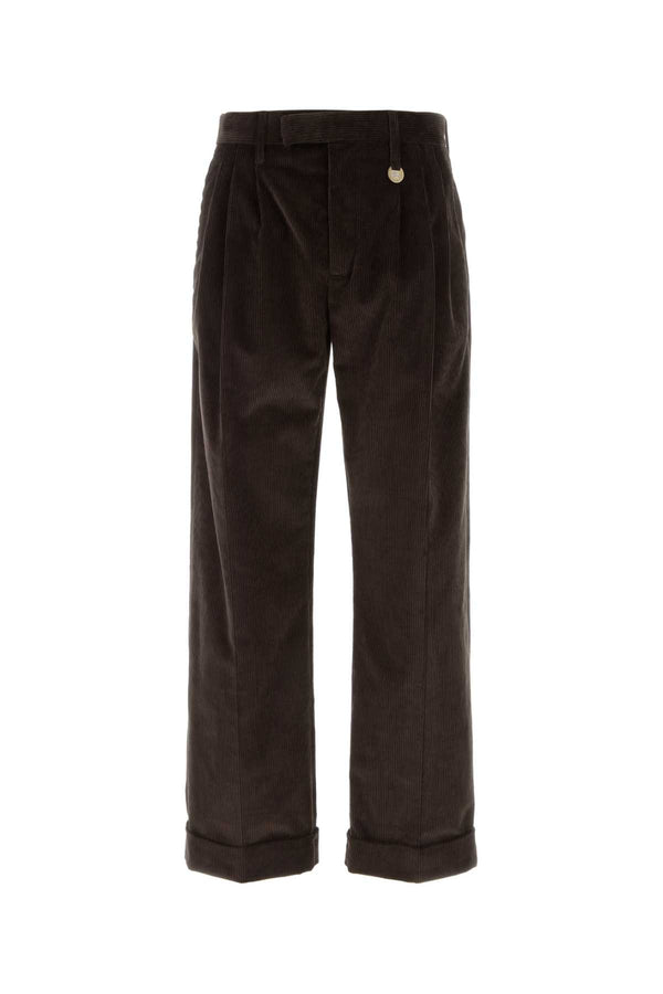 Burberry 100% Cotton trousers in brown