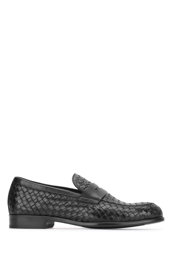 Moc. Penny Adler Intreccio Vero (cu) Neronero Fodera: Pelle Di Vitello Mocassini