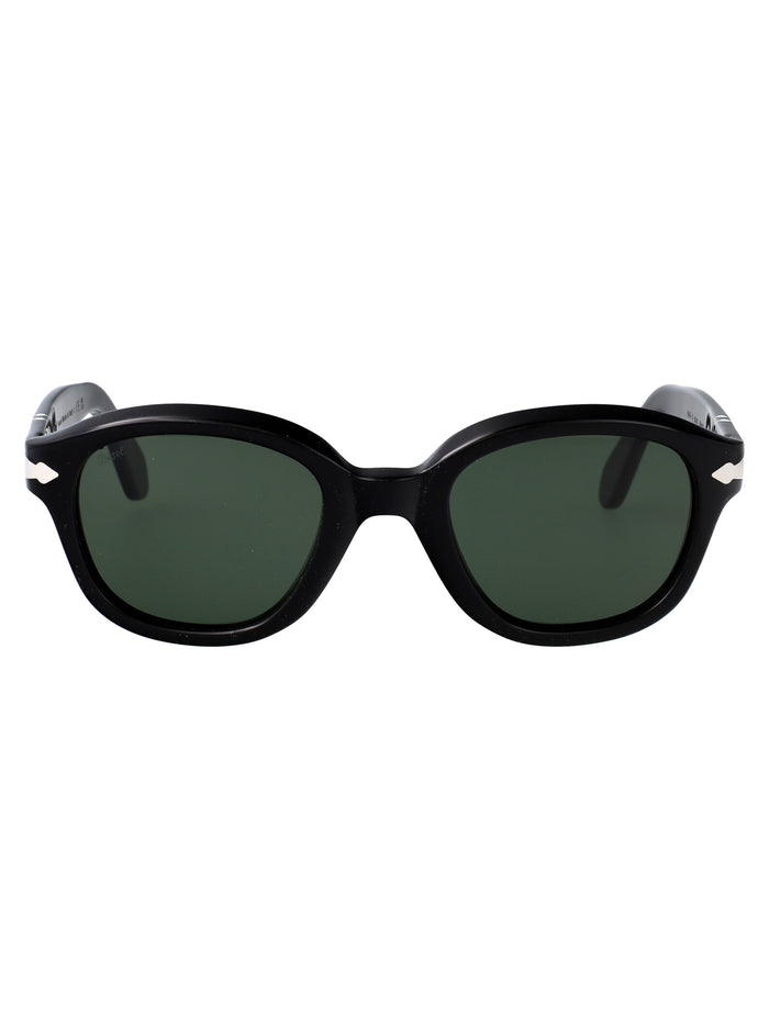 0po0060s 95-31 95/31 Black Acetate Sunglasses