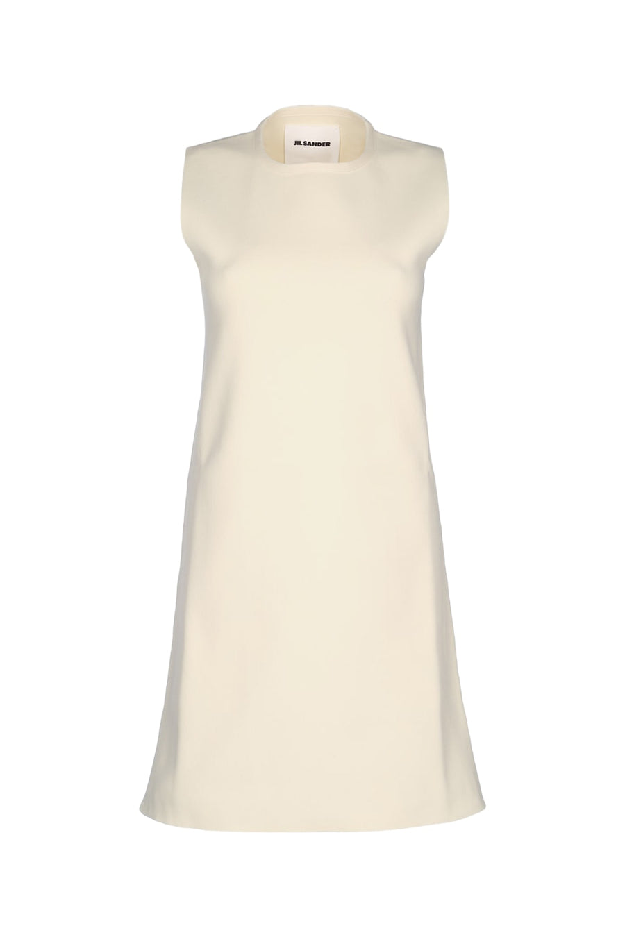 Jil Sander 100% Polyester dress in beige