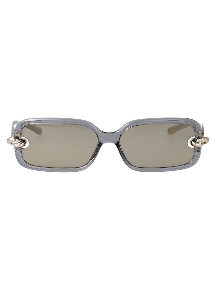 Bv1439s Grey-silver-grey Injected Sunglasses
