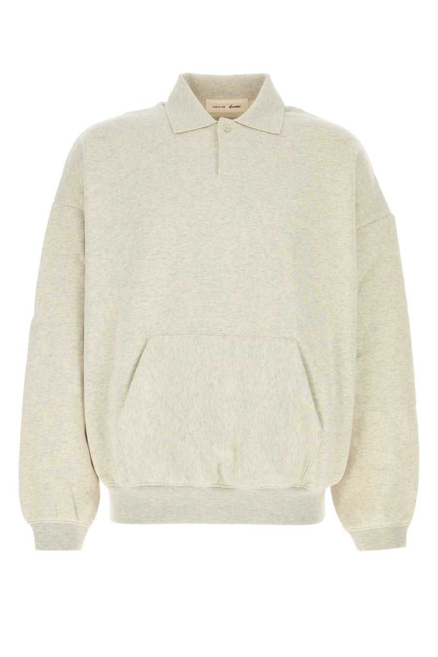 Fear Of God Essential Polo 80% Cotton 20% Polyester sweatshirt in beige