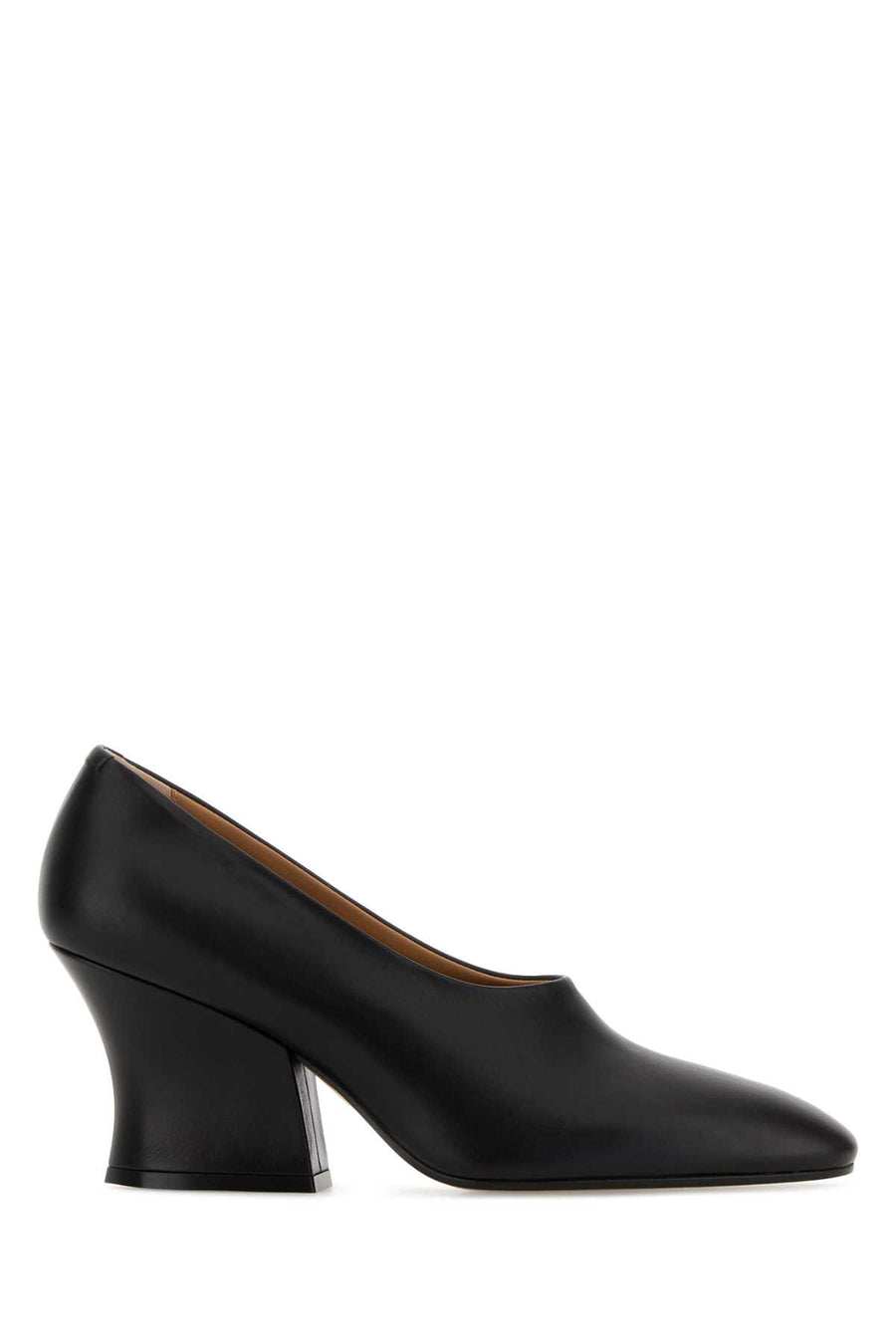 Jil Sander Exterior: 100% Calf pump in black