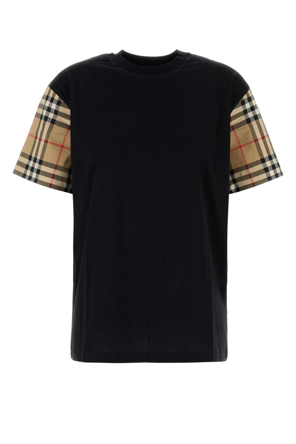 Burberry Exterior: 100% Cotton t-shirt in black