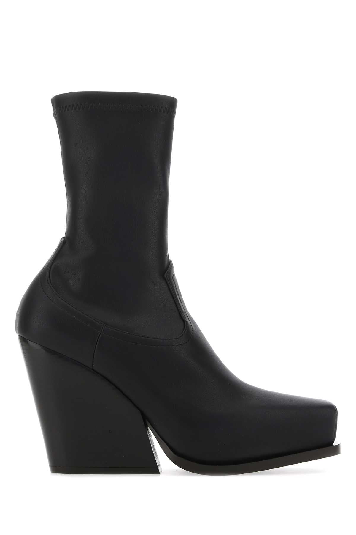 Black Alter Mat Cowboy Ankle Boots 1000 Stivali