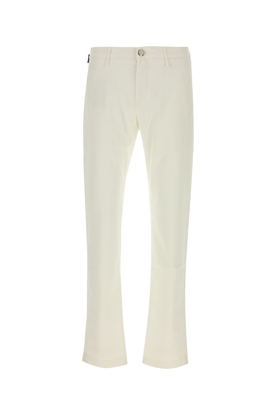Jacob Cohen Tasca 55% Cotton trousers in white