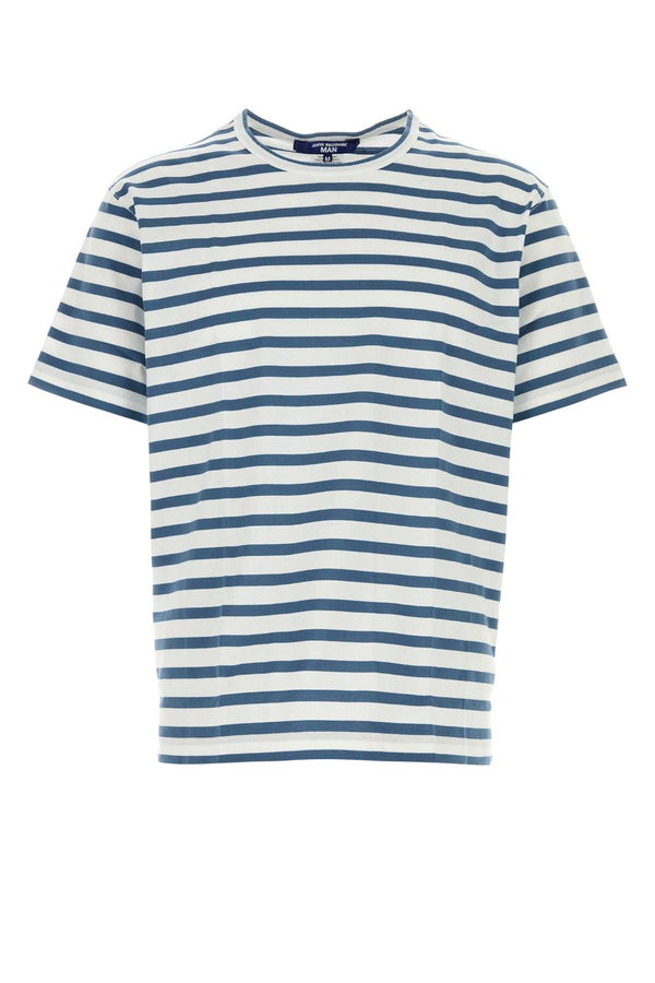 Junya Watanabe Sleeve 100% Cotton t-shirt in navy