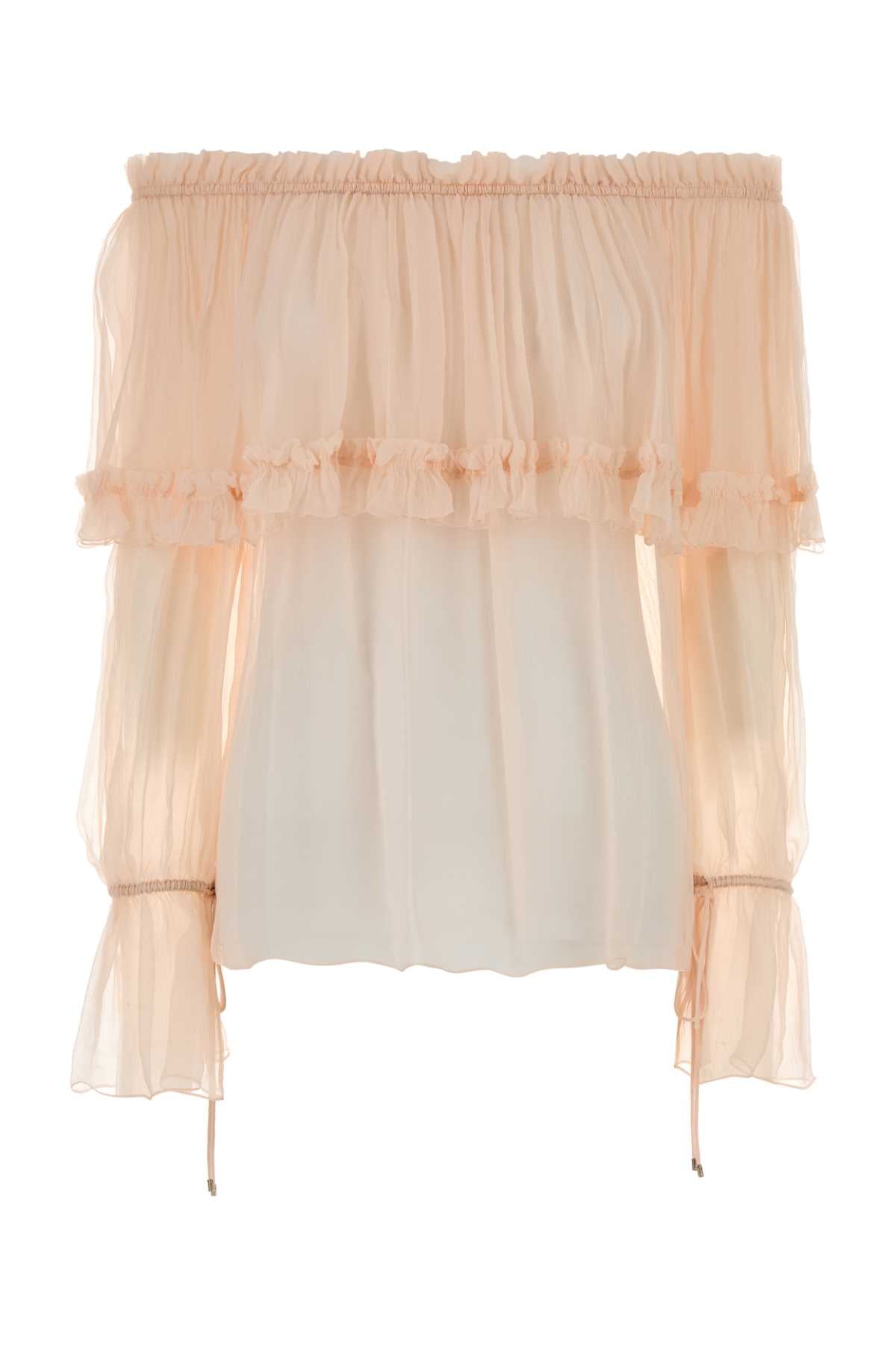 Powderypink Exterior: Silk Maglie