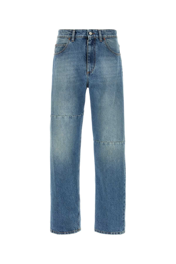 Denim Jeans Lightblue Exterior: Cotton Pantaloni