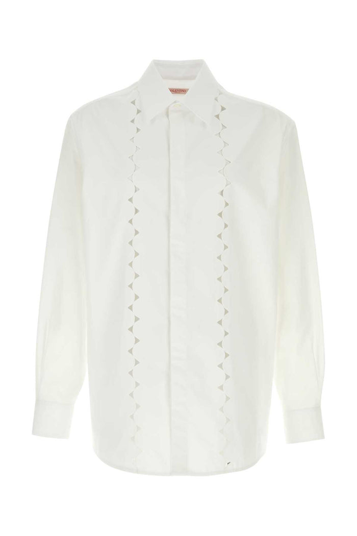 5v3abr9eadq 0bo Bianco Exterior: Cotton Camicie