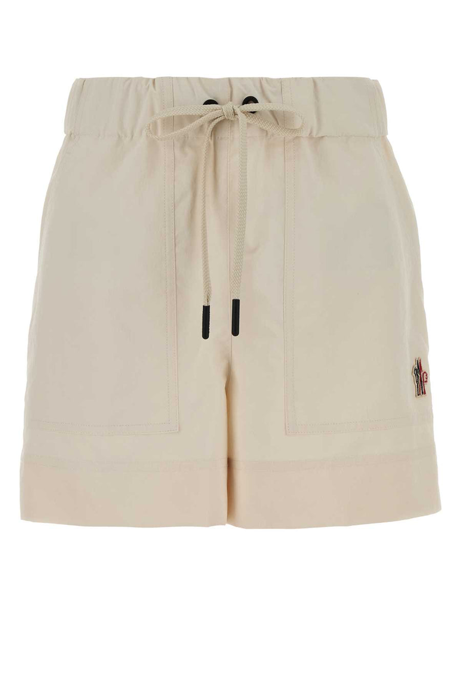 Moncler Grenoble 100% Polyester bermuda shorts in beige