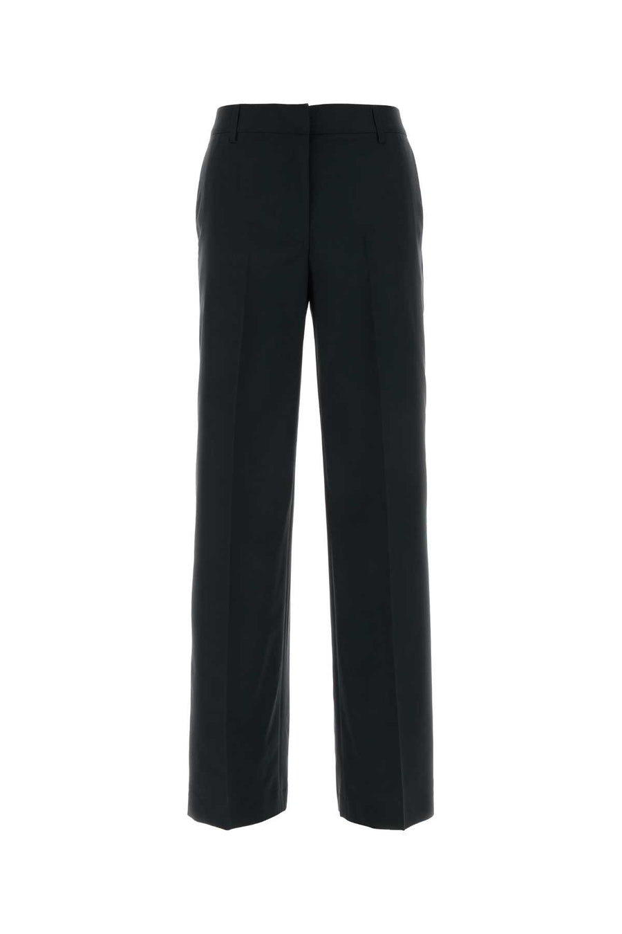 Pt Torino Francoise 100% Virgin wool trousers in black