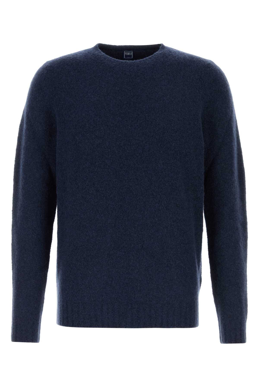 Fedeli Cocktail 72% Virgin wool sweater in navy