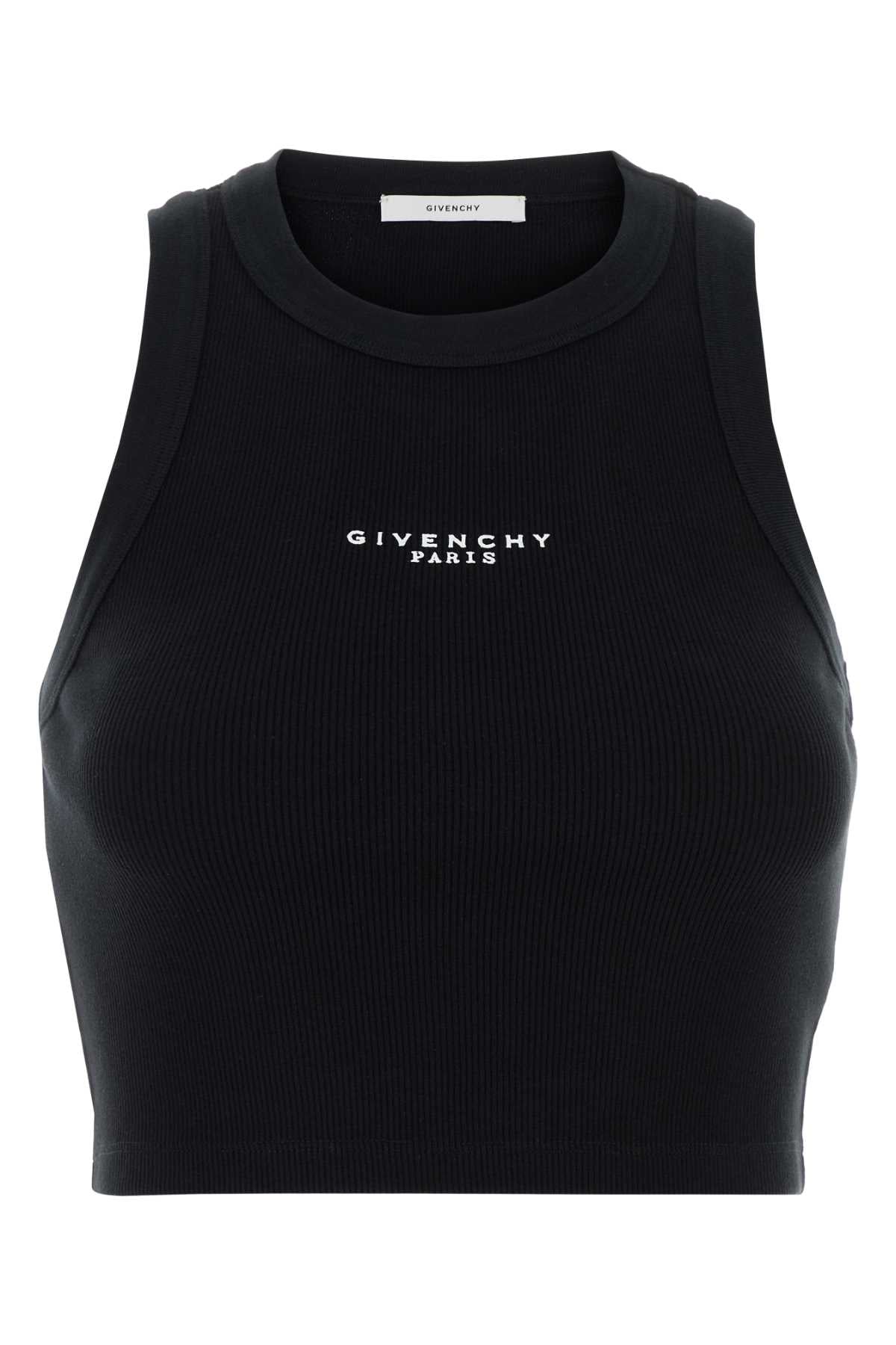Black Exterior: Cotton Elastane Maglie