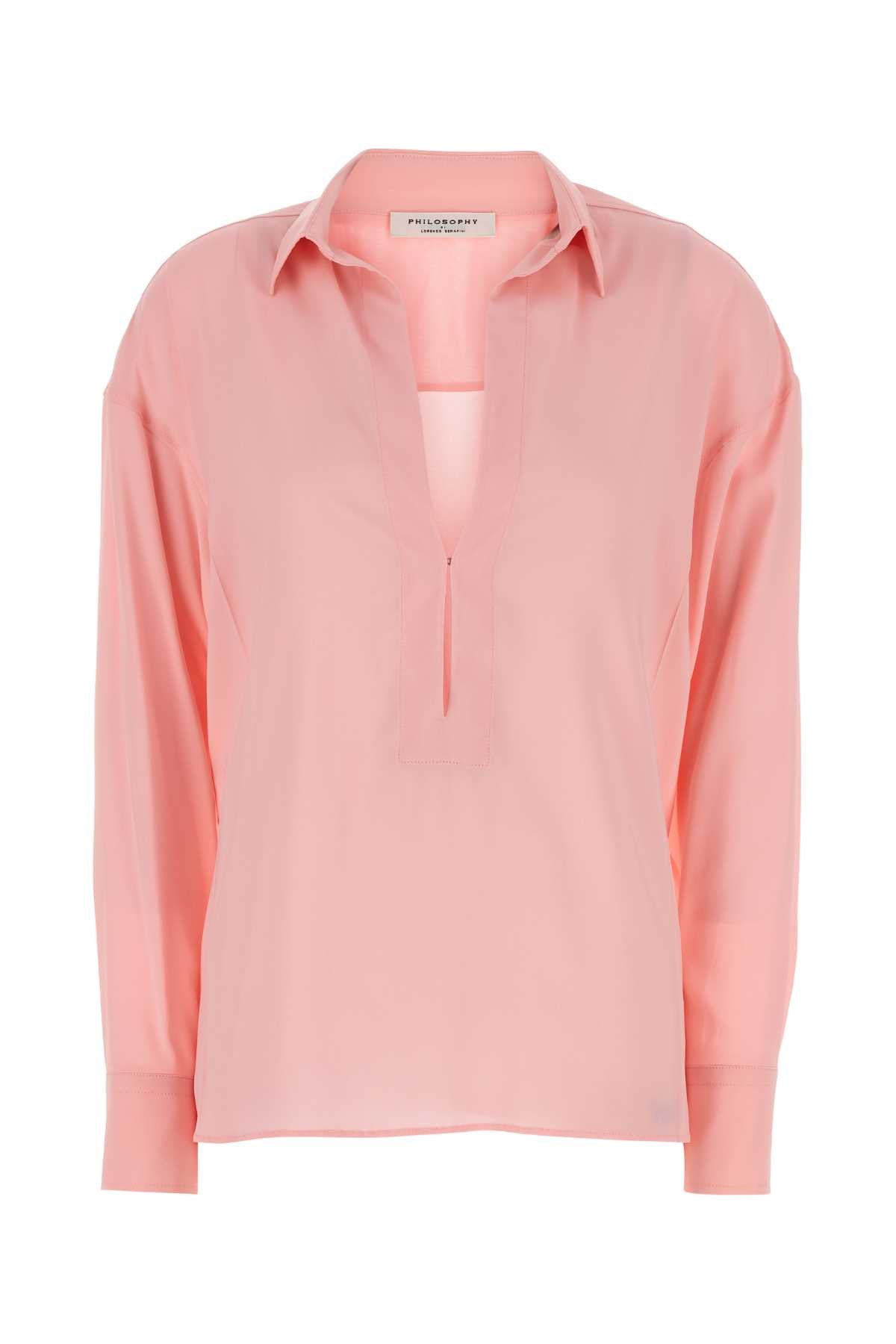 A02097119 0224 Rosa Exterior: Viscose Elastane Maglie
