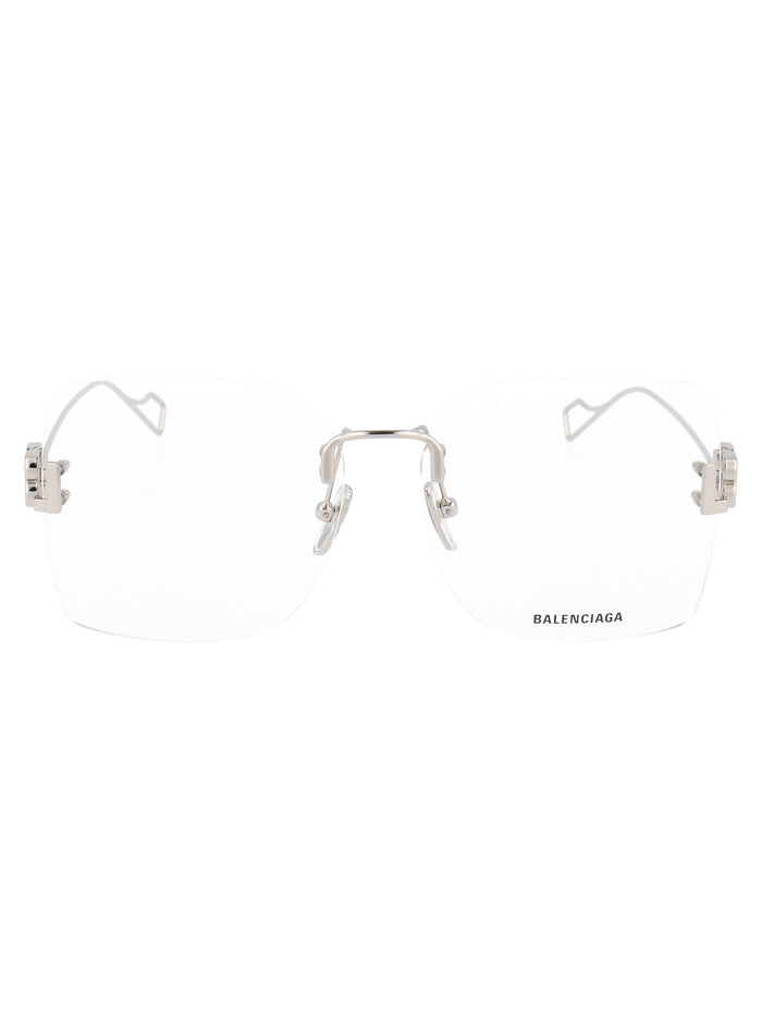 Bb0113o 002 Silver Transparent Metal Optical