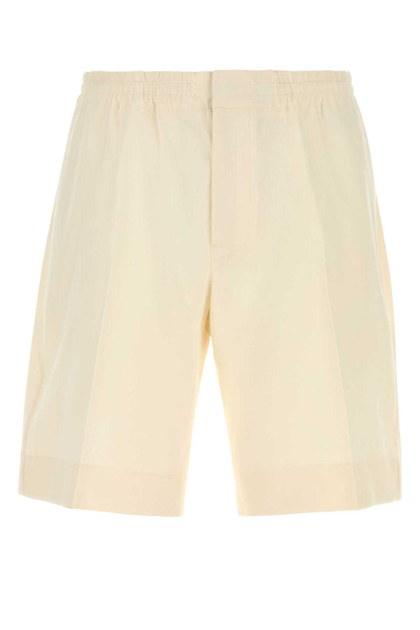 Zegna 100% Linen shorts in beige