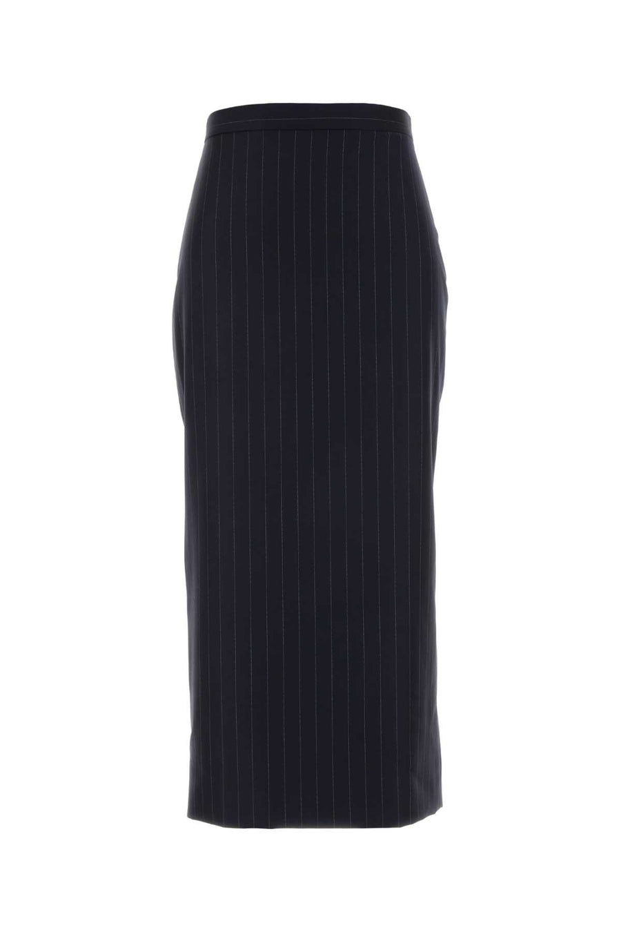 Givenchy Exterior: 100% Virgin wool; Lining: 73% Acetate skirt in navy