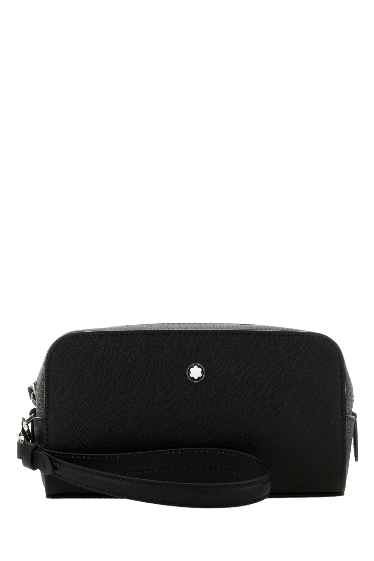Black Leather Clutch 000