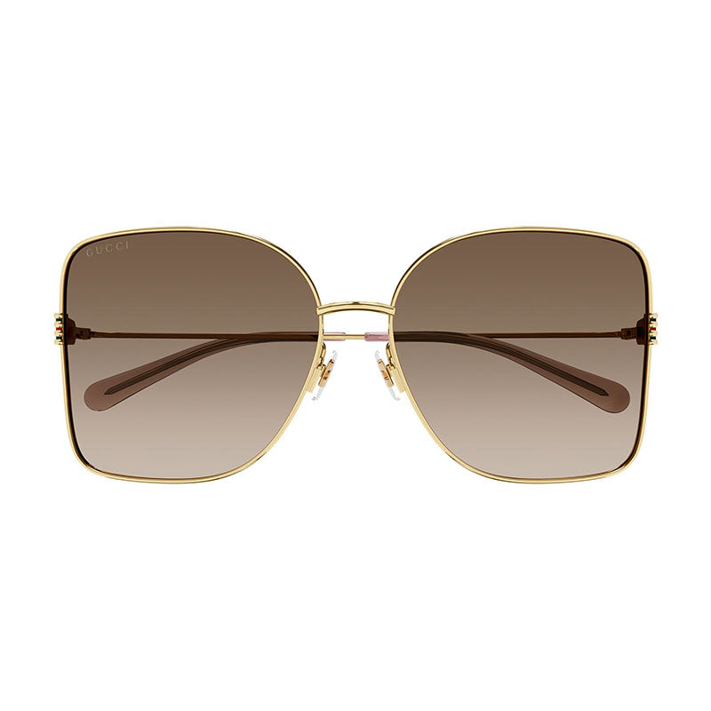 Gucci GG1282SA003 sunglasses in gold — view 2