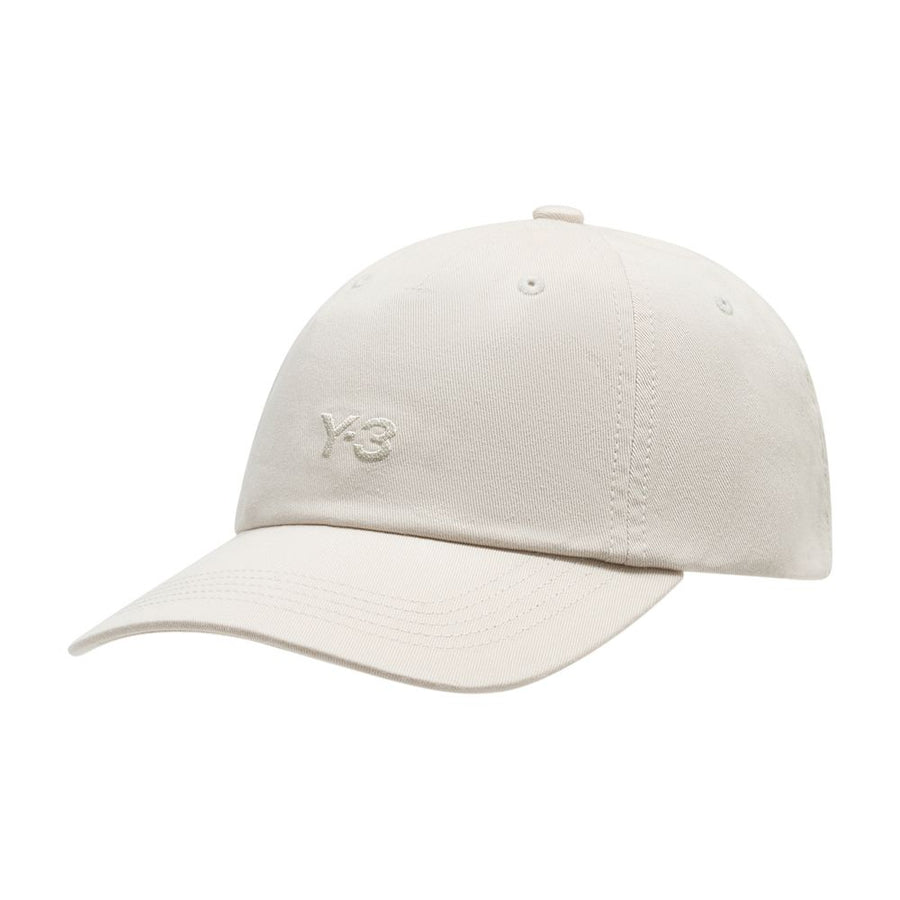 Y-3 KT3213 Cotton baseball cap in white — view 2