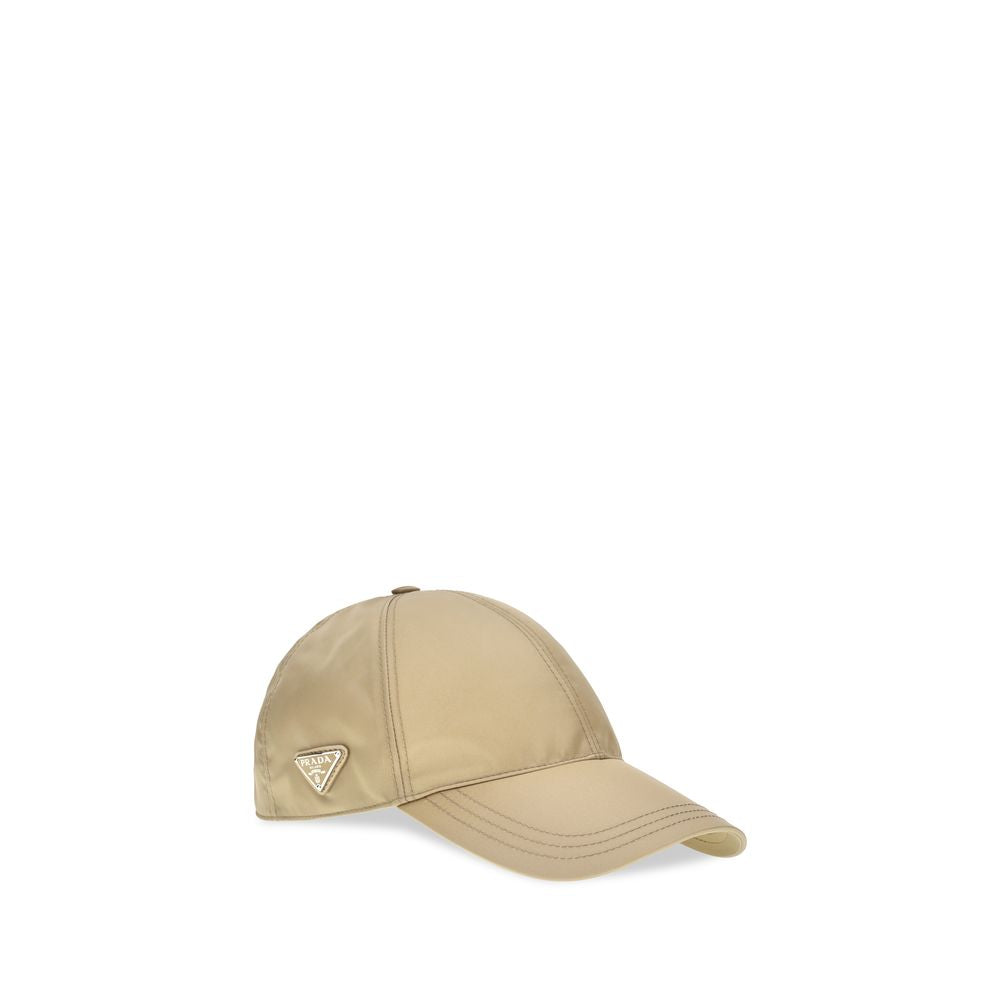 Prada PR2HC2742DMIF0040BB Polyamide Baseball Cap — Beige