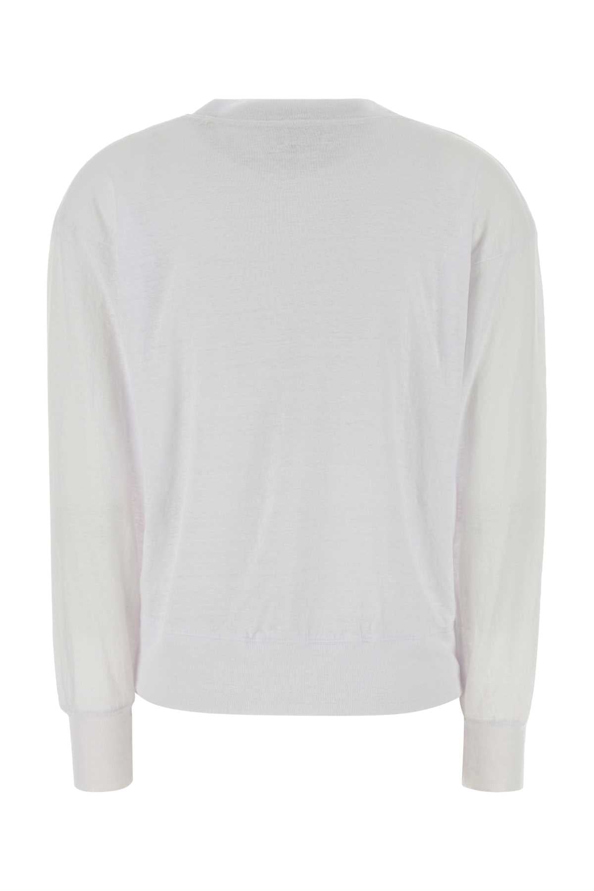 White Linen Klowia T-Shirt