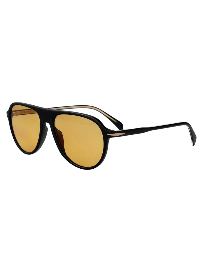 Db 1200-S Matte Black Acetate Sunglasses