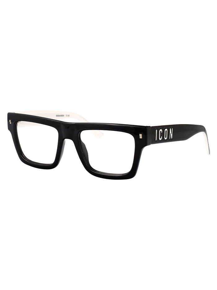 Icon 0023 807 Black Acetate Optical