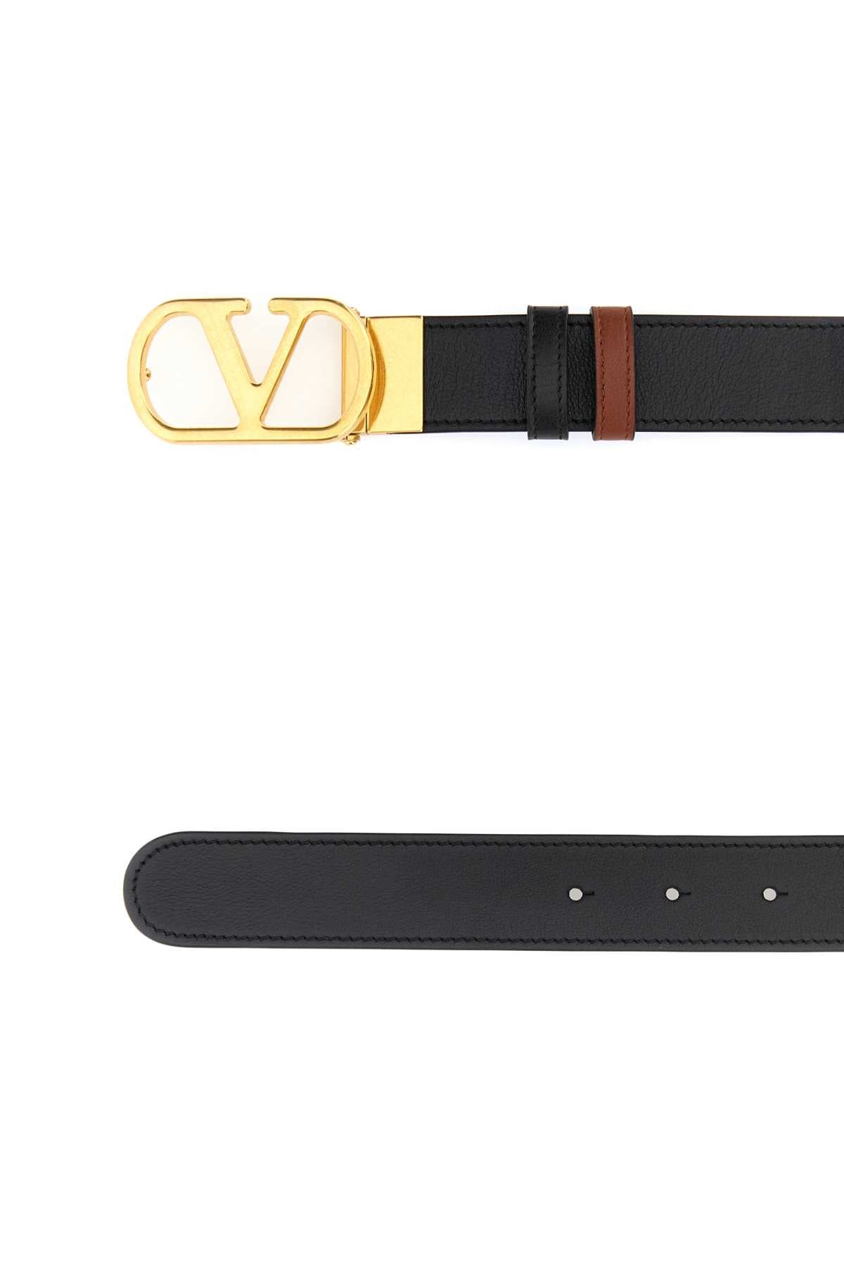 8y2t0sq3iyr Drn Nerodeepcaramel Calf Leather - Bos Taurus Cinture