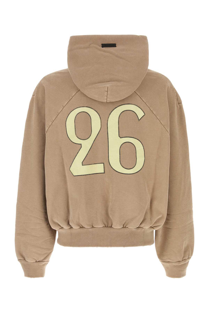 Biscuit Cotton Sweatshirt Dunepearl Exterior: T-shirt
