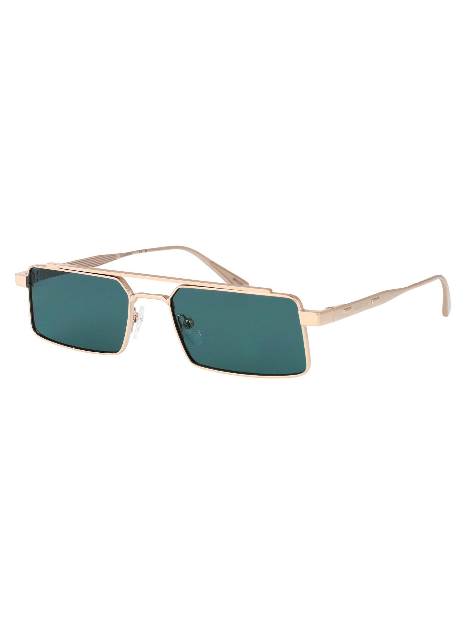 Ck24111s 716 Light Gold Metal Sunglasses