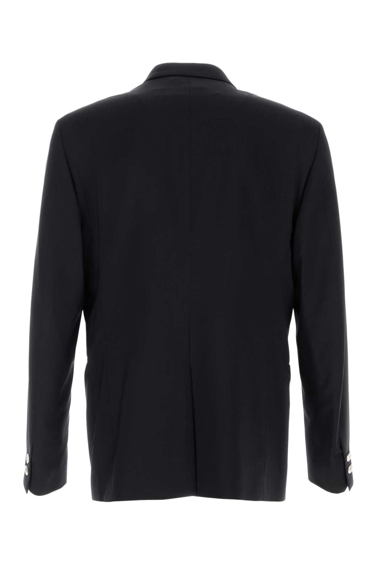 Midnight Blue Wool Blazer Night Exterior: Lining: Cupro Giacche E Gilet
