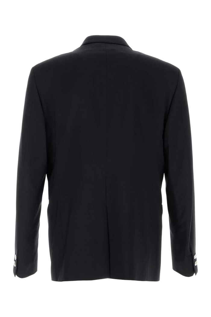 Midnight Blue Wool Blazer Night Exterior: Lining: Cupro Giacche E Gilet