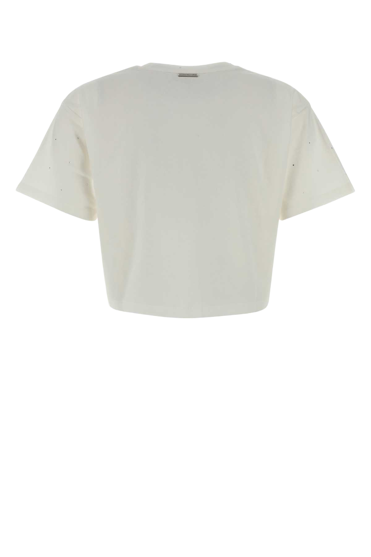 White Cotton T-Shirt Exterior