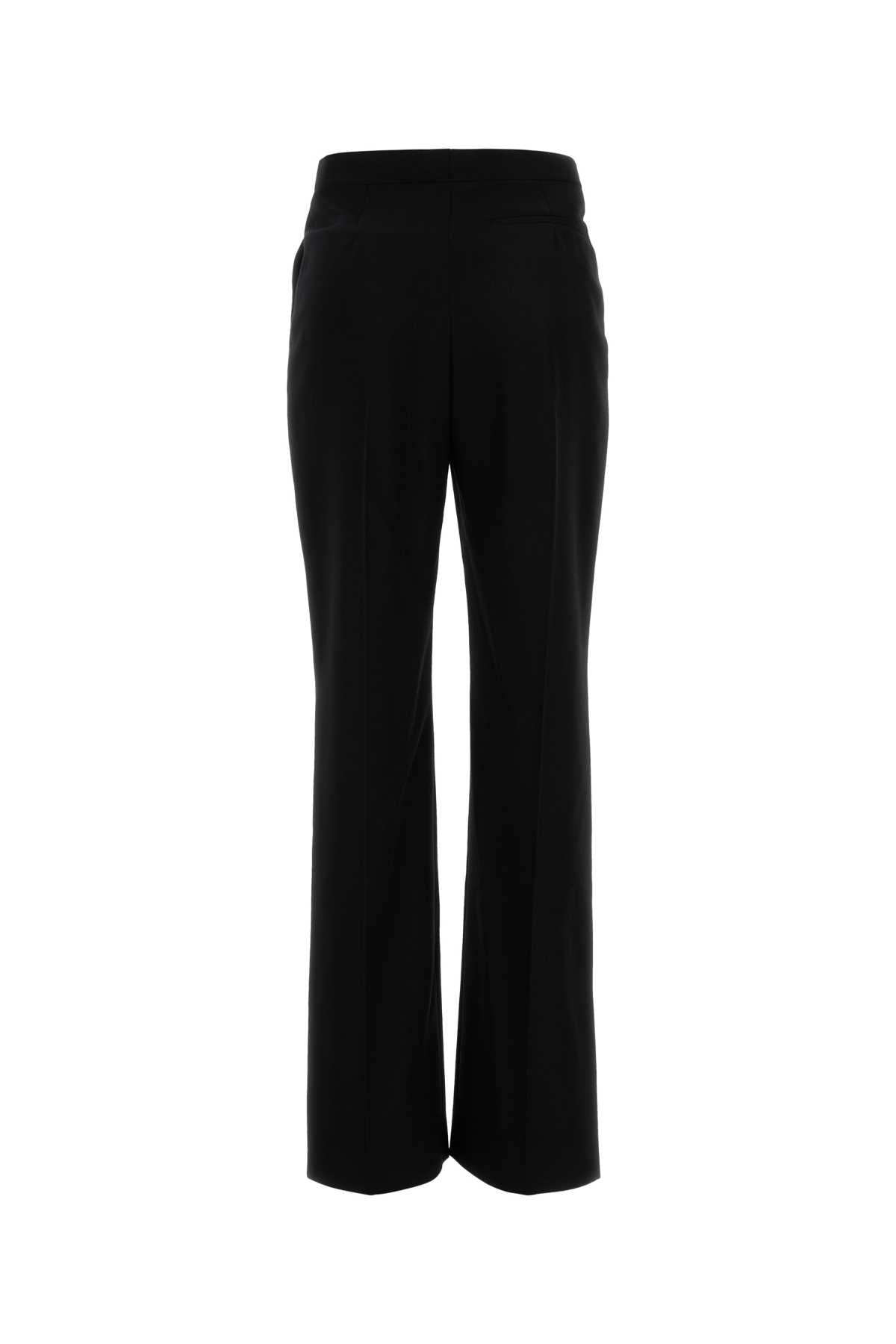 Black Wool Pant Exterior: Pantaloni