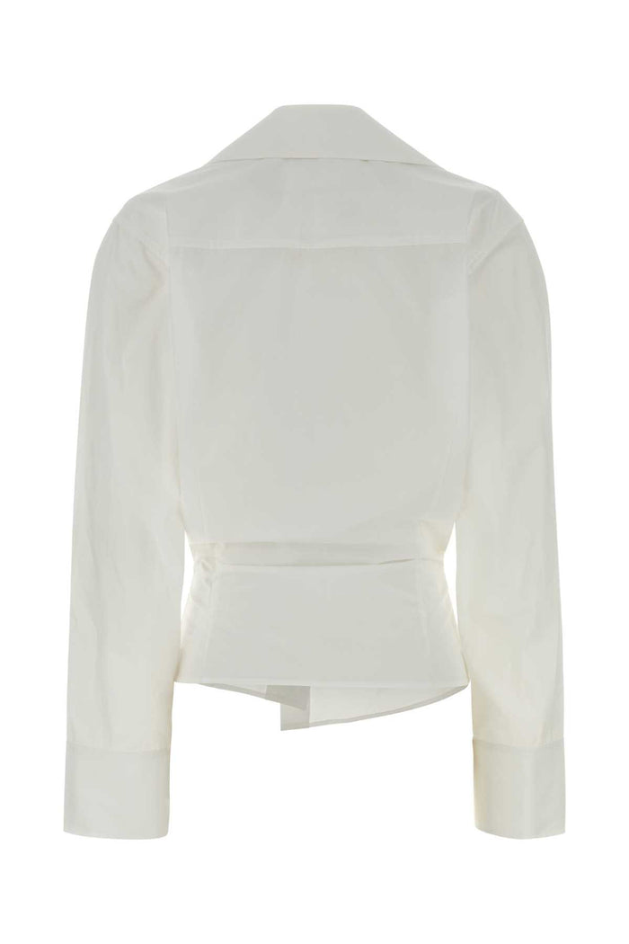 White Poplin Shirt Camicie