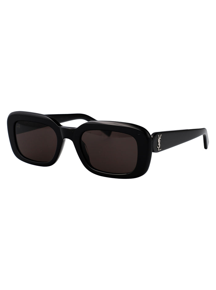 Sl M130 001 Black Acetate Sunglasses