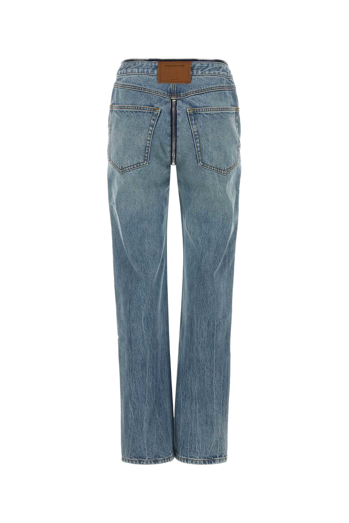 Denim Jeans Authenticlightindigo Exterior: Cotton