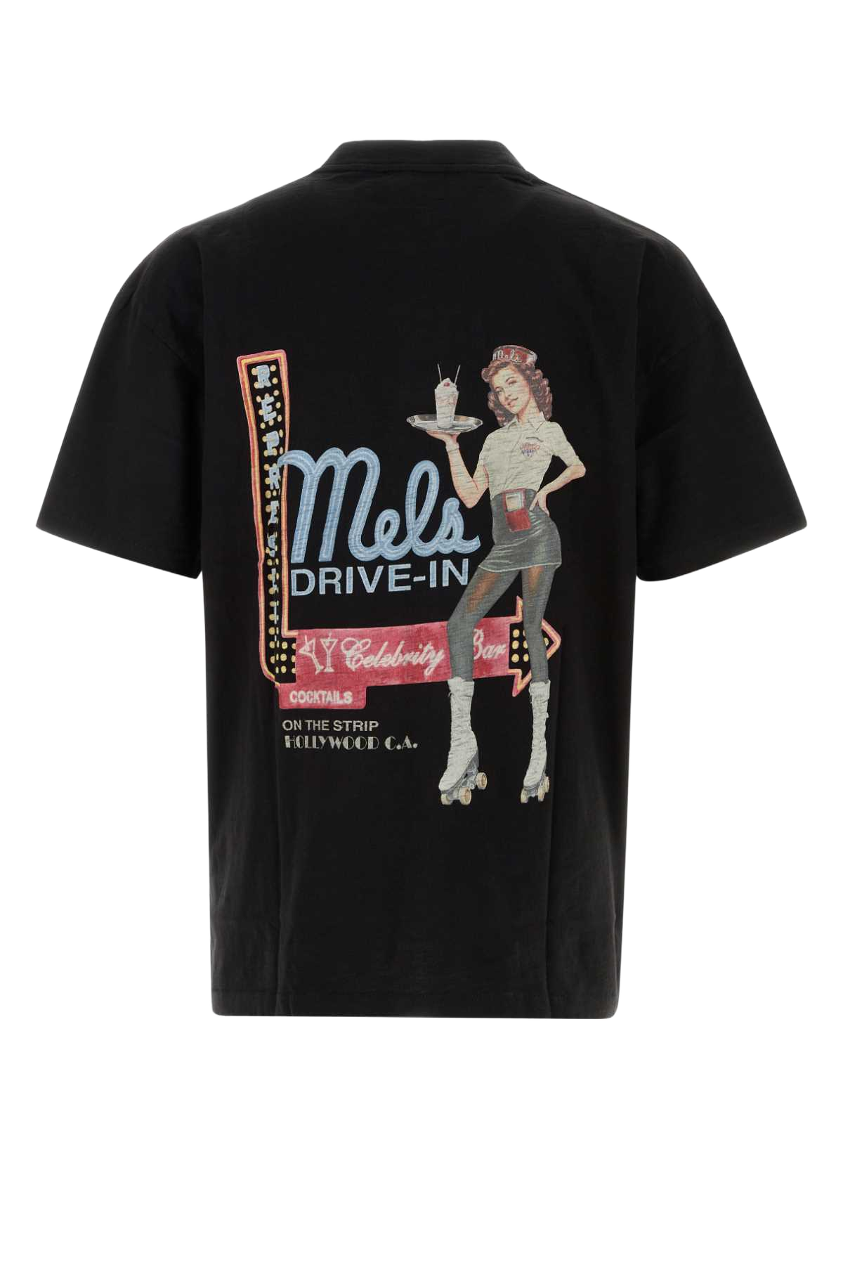 Black Cotton Oversize T-Shirt Jetblack Exterior