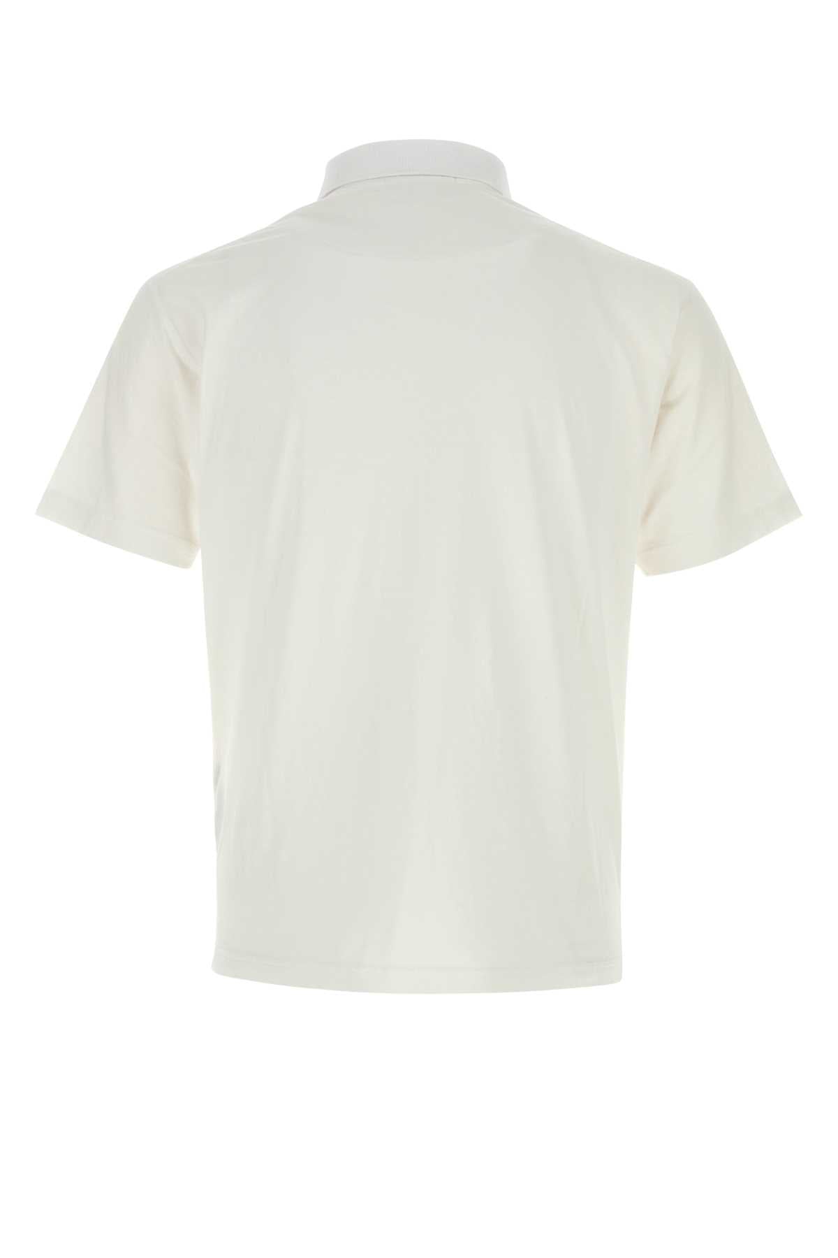 White Exterior: Cotton Polo