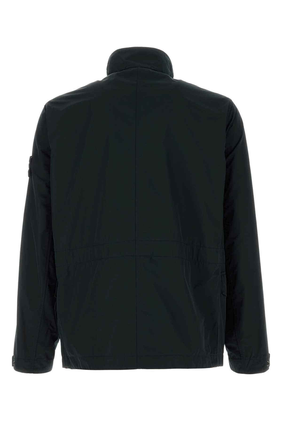 Black Polyester Jacket Giubbini
