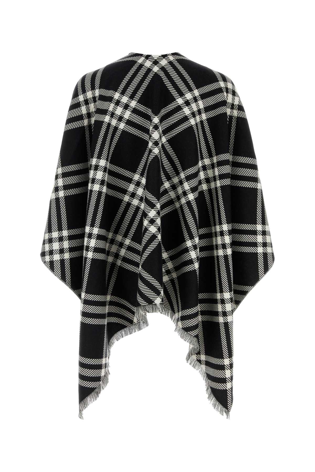 Black Wool Mulberry Silk Cashmere Cappotti