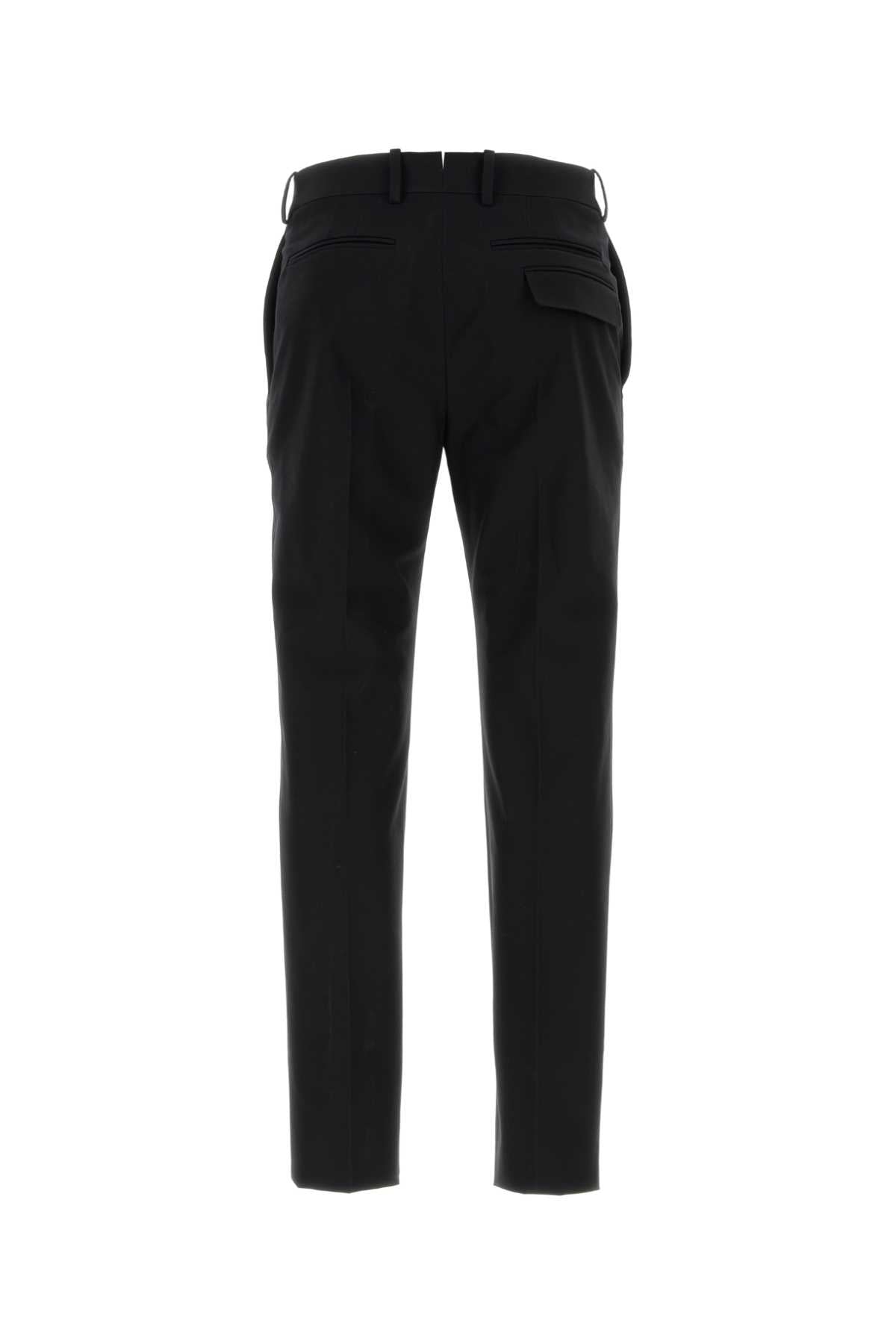 Black Cotton Pant Exterior: Pantaloni
