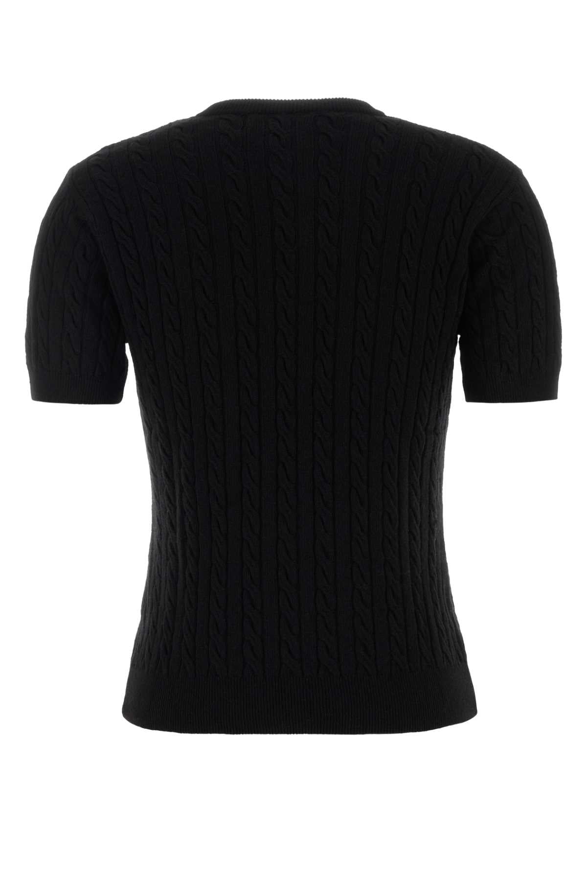 Black Wool Blend Rina Sweater Maglie