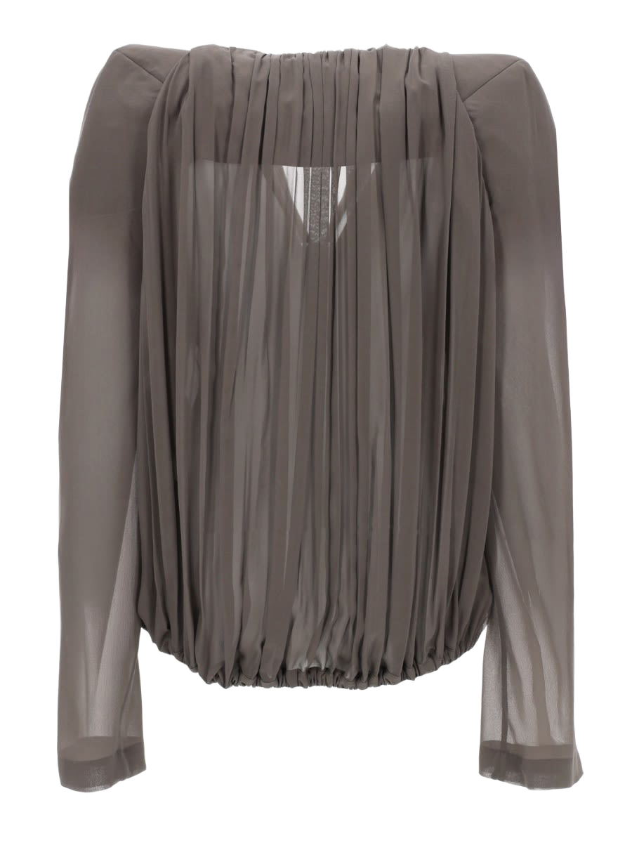Mary Jacket Dove Silk - Cotton