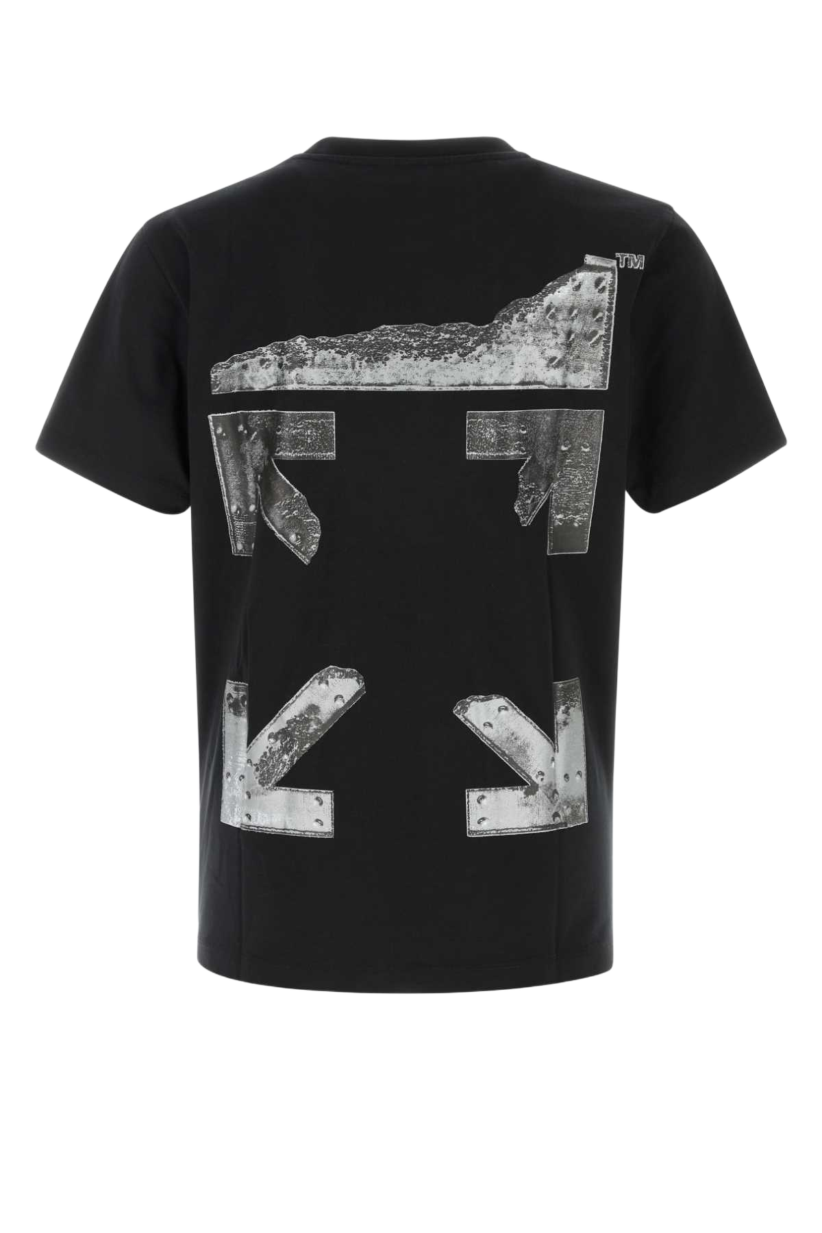 Black Cotton T-Shirt Exterior
