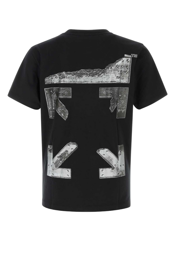 Black Cotton T-Shirt Exterior